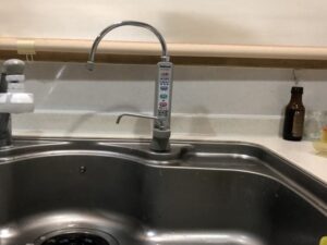 京都キッチン取付け隊　浄水器の取替　施工前